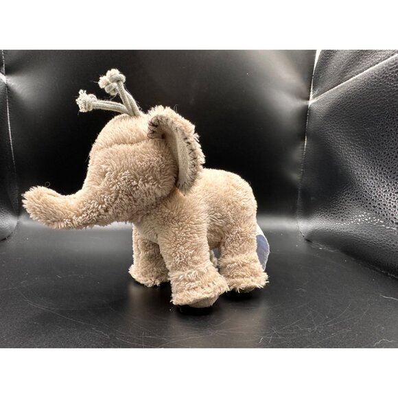 Stuffed Elephant Plush By Tartine Et Chocolat 7" Beige & Gray Soft Toy - Picture 7 of 16